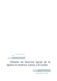 DifusiÃ³n de Doctrina Social de la Iglesia en AmÃ©rica Latina y El Caribe