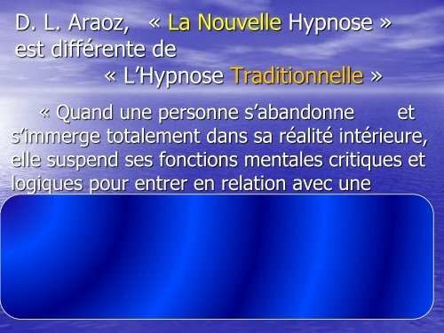 Traitement des dysfonctions sexuelles par l'hypnose ... - FF3S
