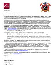 Fire Department Sponsorship Information Letter - Glendale ...