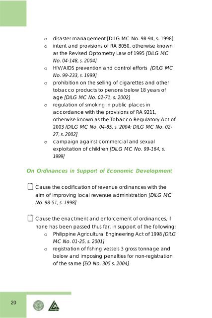 Tasks and Responsibilities Checklist A Simple ... - LGRC DILG 10