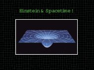 Einstein, Relativity & Spacetime!