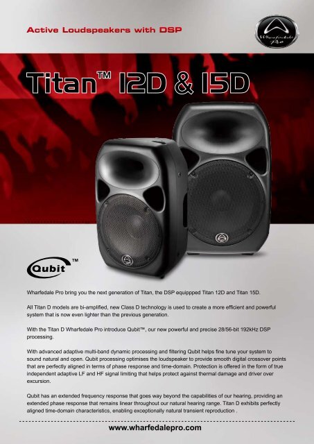 Wharfedale titan 12d active 2025