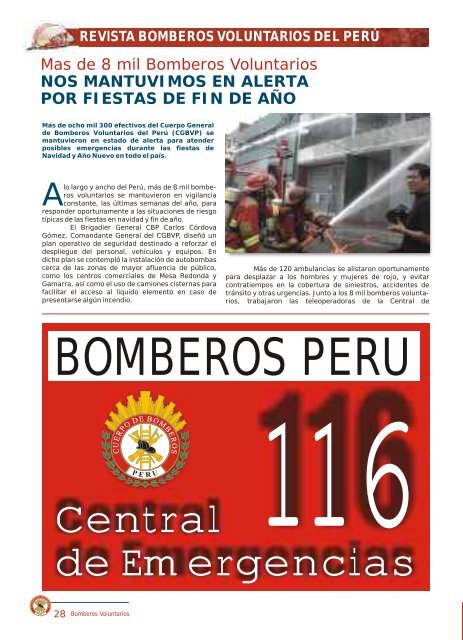 Revista PDF - Cuerpo General de Bomberos Voluntarios del Perú