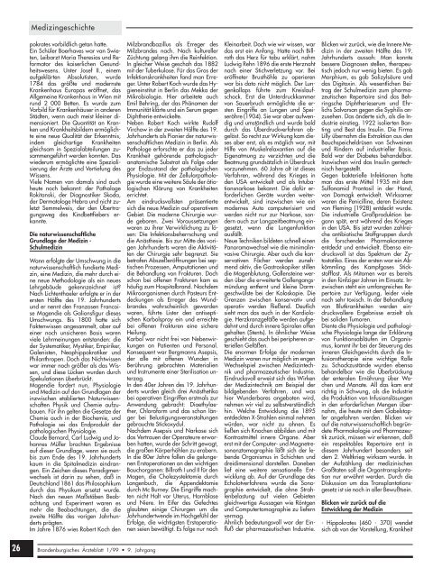 Brandenburgisches Ãrzteblatt 1/1999 - qs- nrw