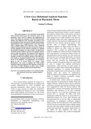 A New Grey Relational Analysis Function Based on Harmonic Mean