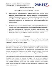 OLG Stuttgart Urteil vom 29 - Deutsche Anwalts-, Notar- und ...