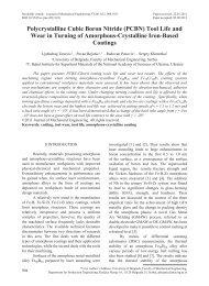 Polycrystalline Cubic Boron Nitride (PCBN) - Journal of Mechanical ...