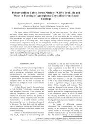 Polycrystalline Cubic Boron Nitride (PCBN) - Journal of Mechanical ...