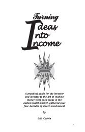 Turning Ideas Into Income (PDF) - Corbin Bullet Swaging