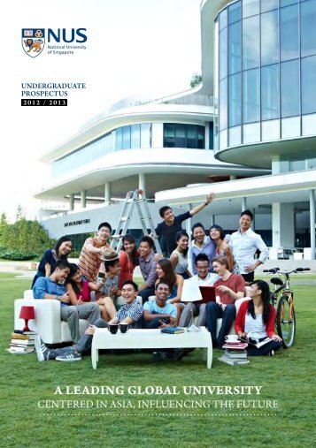 Undergraduate Studies Prospectus - NUS - Home