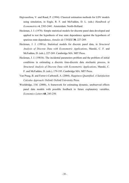 Estimation of dynamic linear models in short panels with ... - Cemmap
