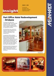 Port Office Hotel Redevelopment - Brisbane - Meinhardt