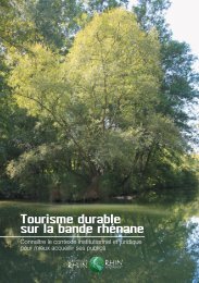 Tourisme durable sur la bande rhÃ©nane - Rhin Vivant / Lebendiger ...