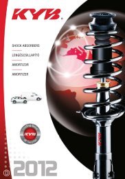 Ammortizzatori Shock absorbers Stoßdämpfer Amortisseurs