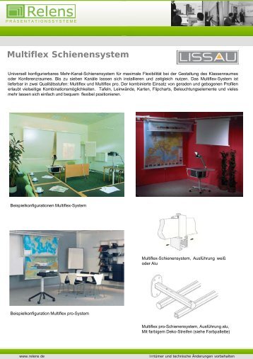 Multiflex Schienensystem m - Relens