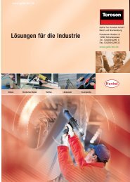 Teroson Industrie - Webshop - GaFa Tec Handels GmbH