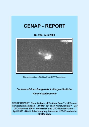 CENAP - REPORT - alien.de