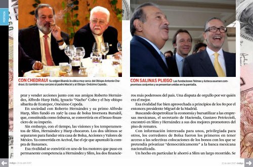 Carlos Slim - Reporte Indigo