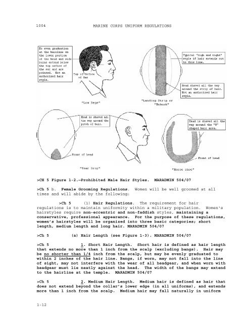 MCO P1020.34G W CH 1-5 MARINE CORPS UNIFORM ...