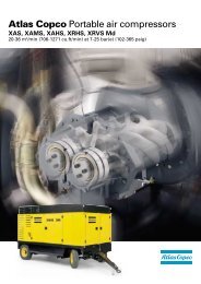 Atlas Copco Portable air compressors