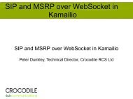 SIP and MSRP over WebSocket in Kamailio