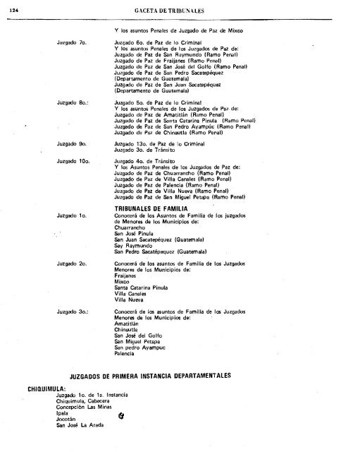 Gaceta de los Tribunales