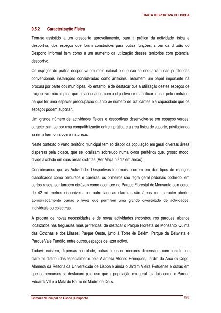 Carta Desportiva Lisboa - Programa Local de HabitaÃ§Ã£o - CÃ¢mara ...
