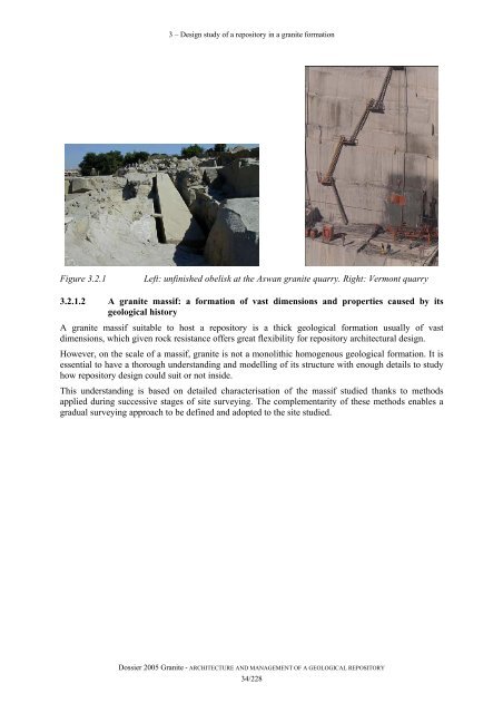 Tome Architecture and management of a geological repository - Andra