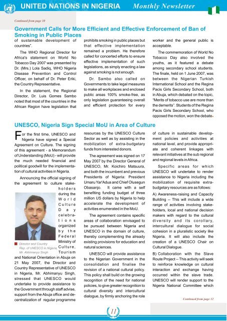 UN july newsletter pdf convert2.cdr - UNDP Nigeria - United Nations ...