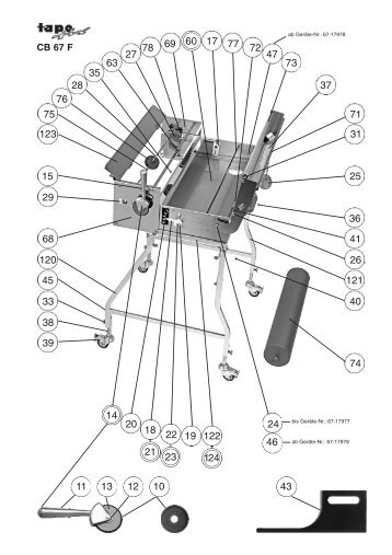 KleistergerÃƒÂƒÃ‚Â¤t tapo-fix CB 67 F