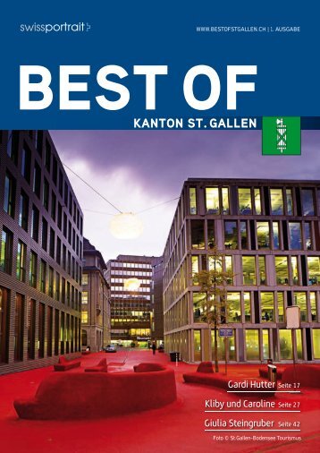 KANTON ST. GALLEN - Home > best of, Swissportrait