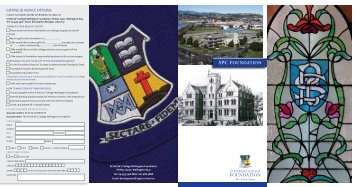 SPC FOUNDATION - Saint Patrick's College (Wellington)