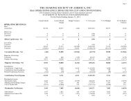 income statement - Soaring Society of America