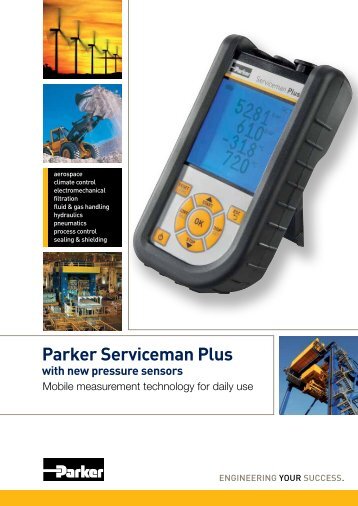 Parker Serviceman Plus with new pressure sensors