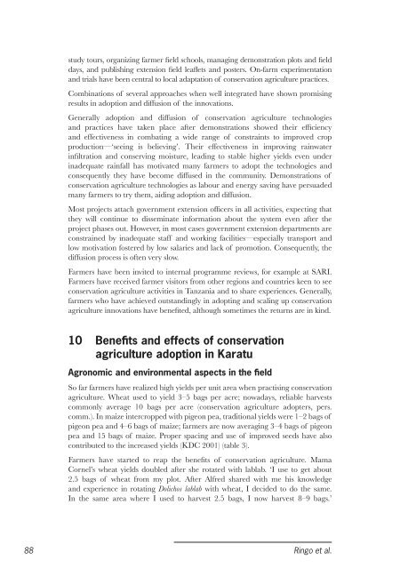 Conservation agriculture Tanzania_casestudy.pdf - Sokoine ...