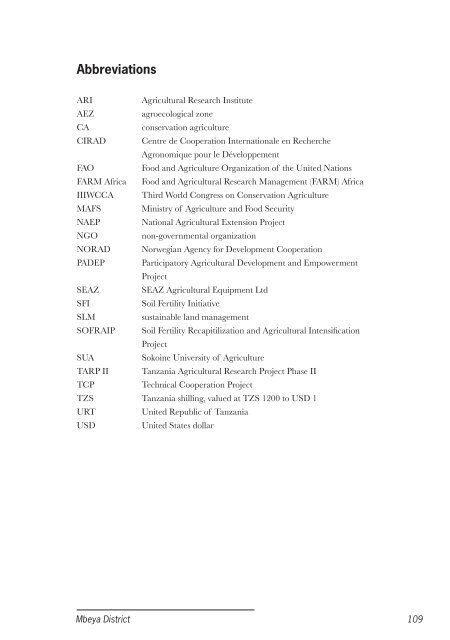 Conservation agriculture Tanzania_casestudy.pdf - Sokoine ...