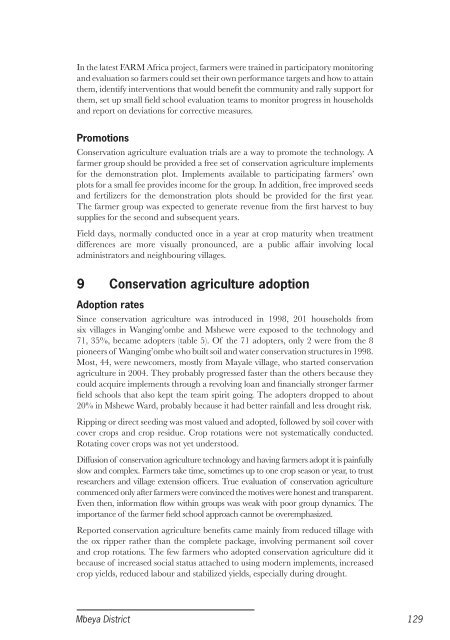 Conservation agriculture Tanzania_casestudy.pdf - Sokoine ...