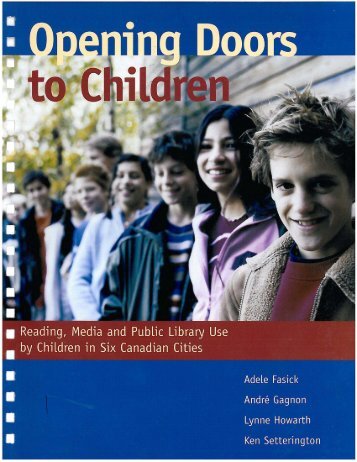Opening Doors to Children - Regina Public Library