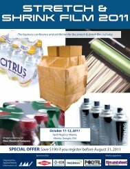 STRETCH & SHRINK FILM 2011 - AMI Consulting