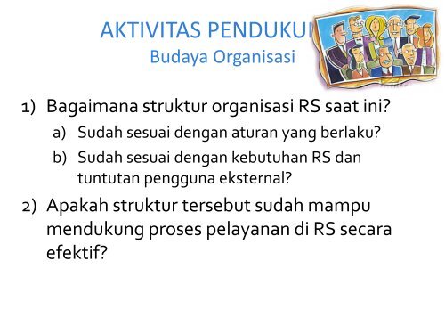 Analisis & Proyeksi Kinerja Internal - Manajemen Rumah Sakit ...