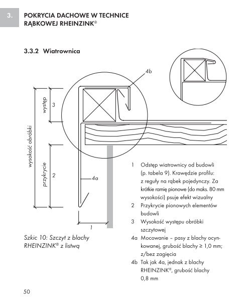 RHEINZINKÂ®-INSTRUKCJA TECHNIKA BLACHARSKA ... - WKT