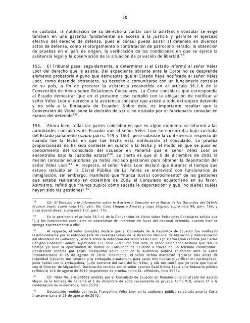 Caso VÃ©lez Loor vs PanamÃ¡. Sentencia de 23 de noviembre ... - Acnur