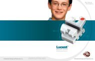 Lucent Bracket System - Orthodontic Design & Production, Inc.