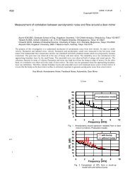 ドアミラーから発生する空力騒音と流れの相関計測 - 工学院大学 流体 ...