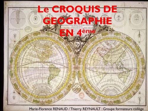 Le croquis de gÃ©ographie au collÃ¨ge - Histoire gÃ©ographie Dijon