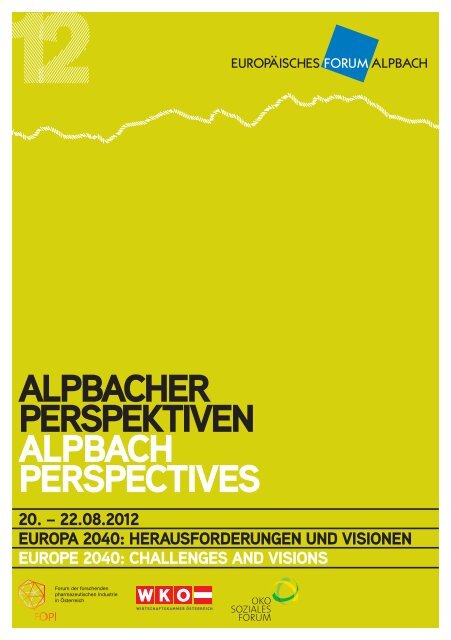 AlpbAcher perspektiven AlpbAch perspectives - Ãƒâ€“kosoziales Forum