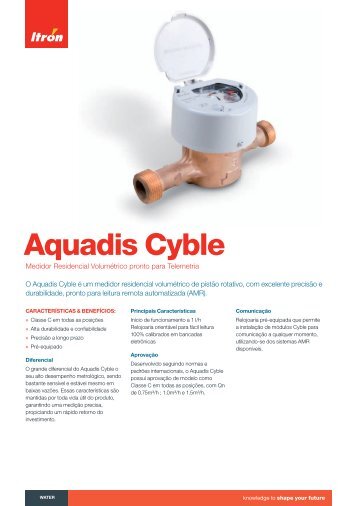 Aquadis Cyble - Itron