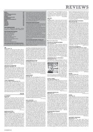 REVIEWS - Webseite von Thomas Neumann