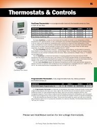 Thermostats & Controls