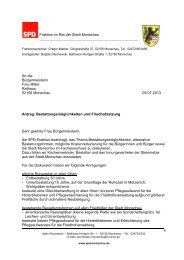 Antrag der SPD-Ratsvertreterin Brigitte Olschewski alternative ...